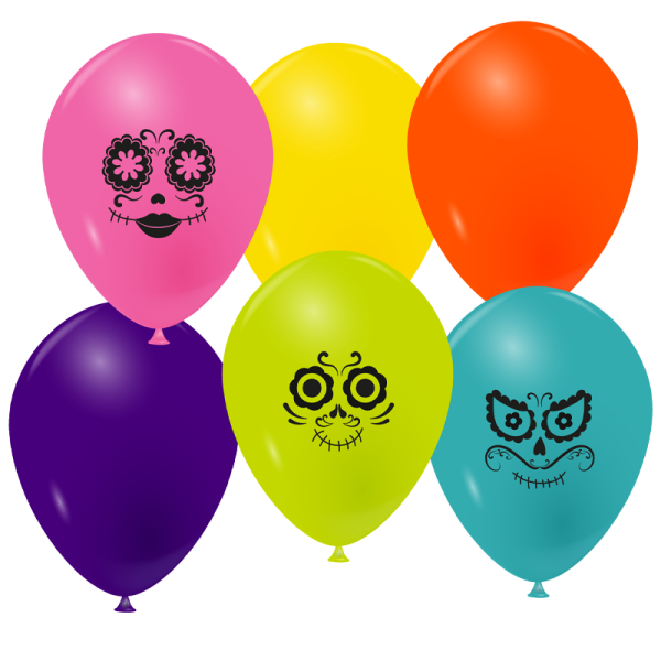 Ballons visages caravela