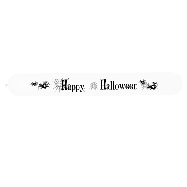 Ballon bannière happy halloween