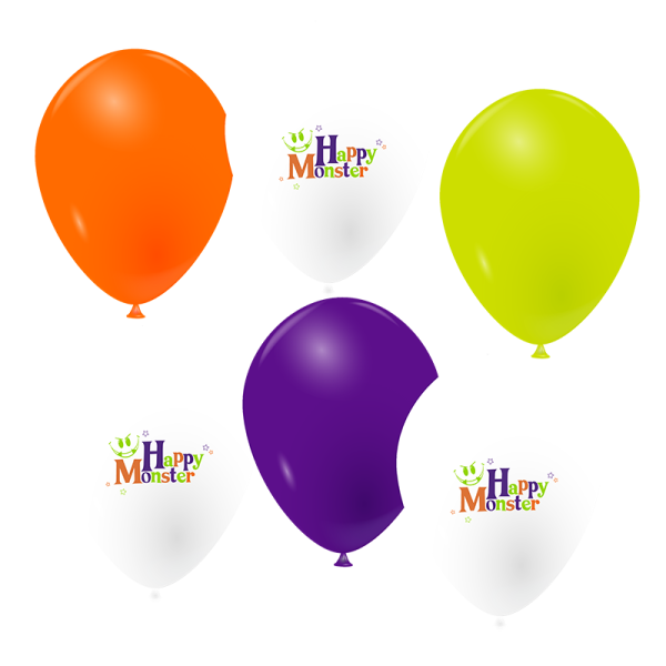 Ballon happy monster