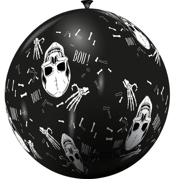 Ballon géant squelettes