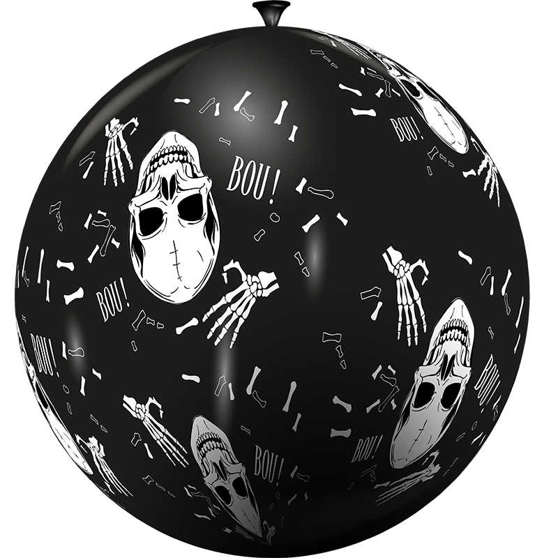 Featured image for “Ballon géant squelettes”