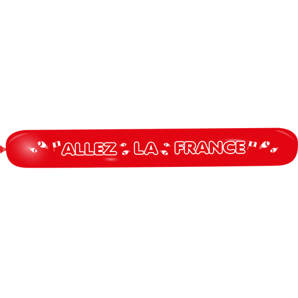 Ballon bannière allez … rugby