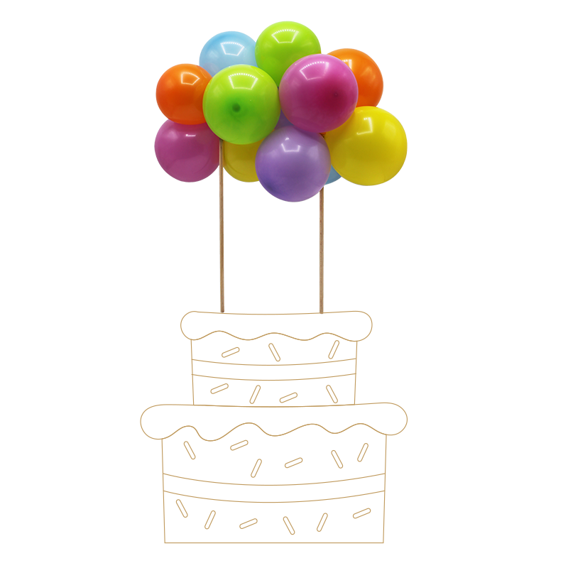 Featured image for “Cake topper multicolore”