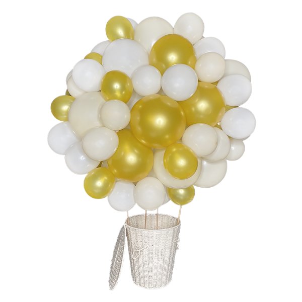 Montgolfière en ballons