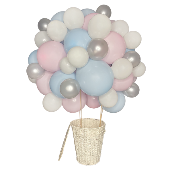 Montgolfière en ballons