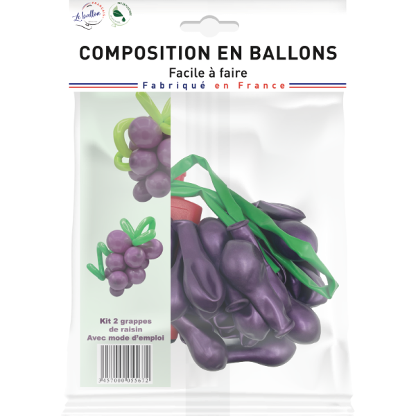 Kit 2 grappes de raisins – Image 2