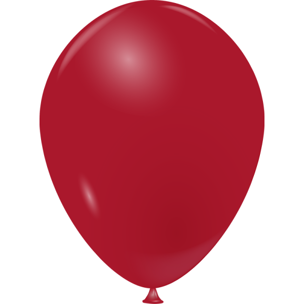 Ballon rouge piquant opaque