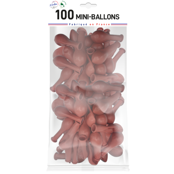Mini-ballon rouge piquant opaque – Image 3