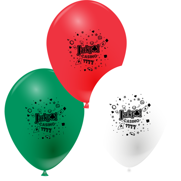 Ballon ambiance casino