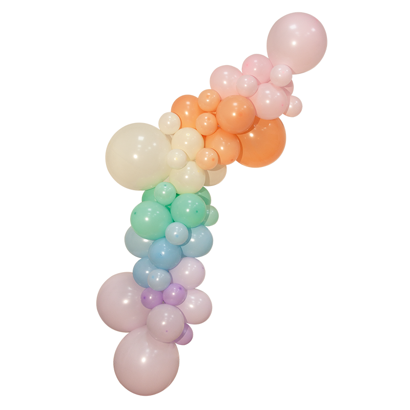 Featured image for “Guirlande organique pastel”