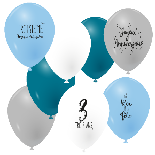 Ballons roi de la fête – Image 3
