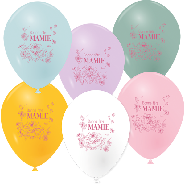 Ballon bonne fête mamie