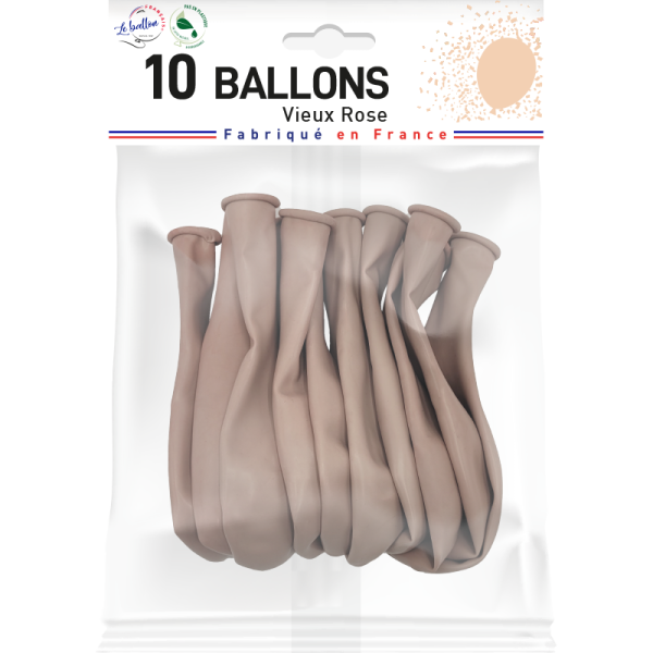 Ballon vieux rose opaque – Image 2