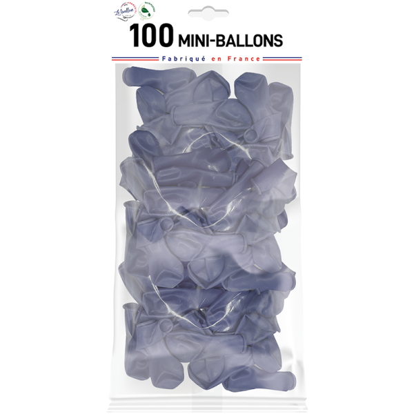 Mini-ballon bleu marine – Image 3