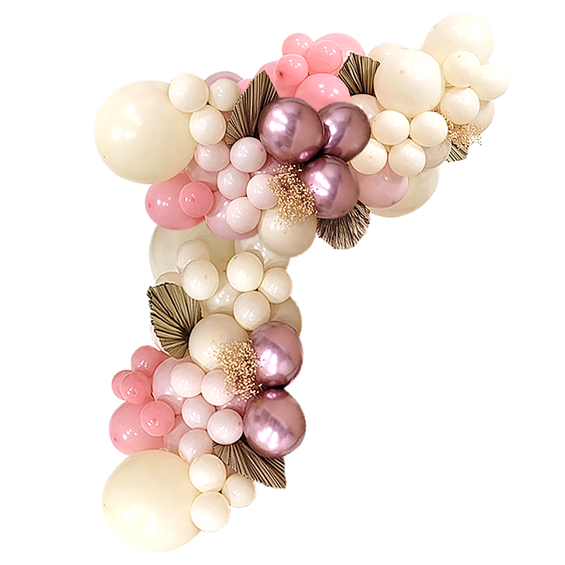 Featured image for “Guirlande organique diamant rose”