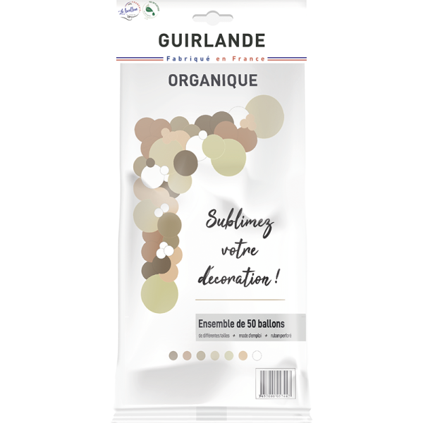 Guirlande organique brun caramel – Image 2