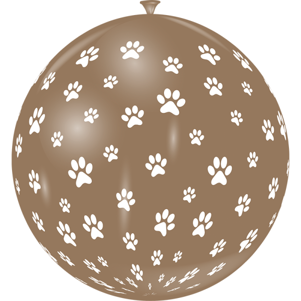 Ballon géant pattes de chien