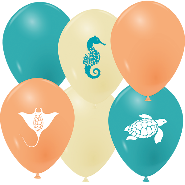 Ballons vivants des mers