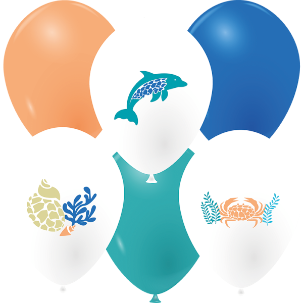 Ballons faune marine