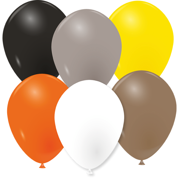 Ballons au coeur du chantier