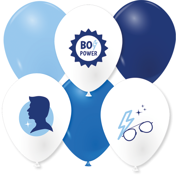 Ballons l'énergie bleue