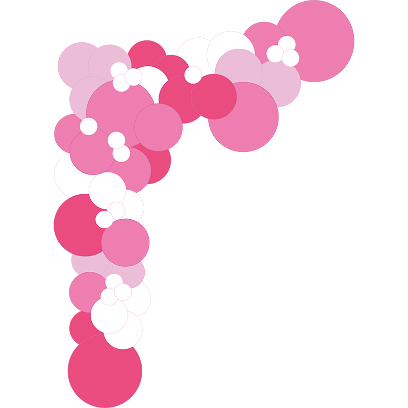 Featured image for “Guirlande organique pink power”