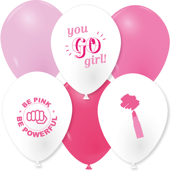Ballons girl power
