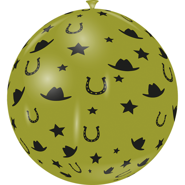 Ballon géant chevauchée sauvage