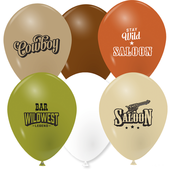 Ballons l'ombre du cow-boy