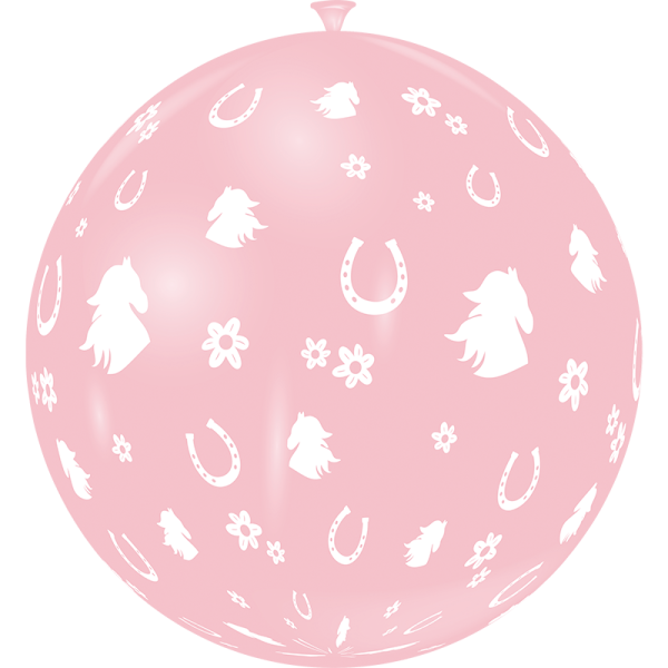 Ballon géant la magie du galop