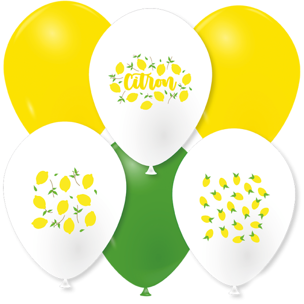 Ballons la vie citronnée
