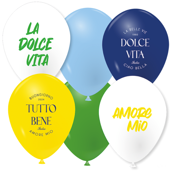 Ballons la parfum de la dolce vita