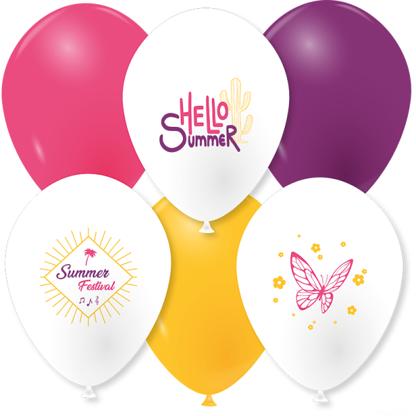 Ballons hello summer