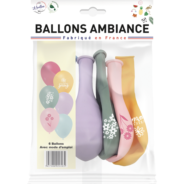 Ballons voyage floral – Image 2