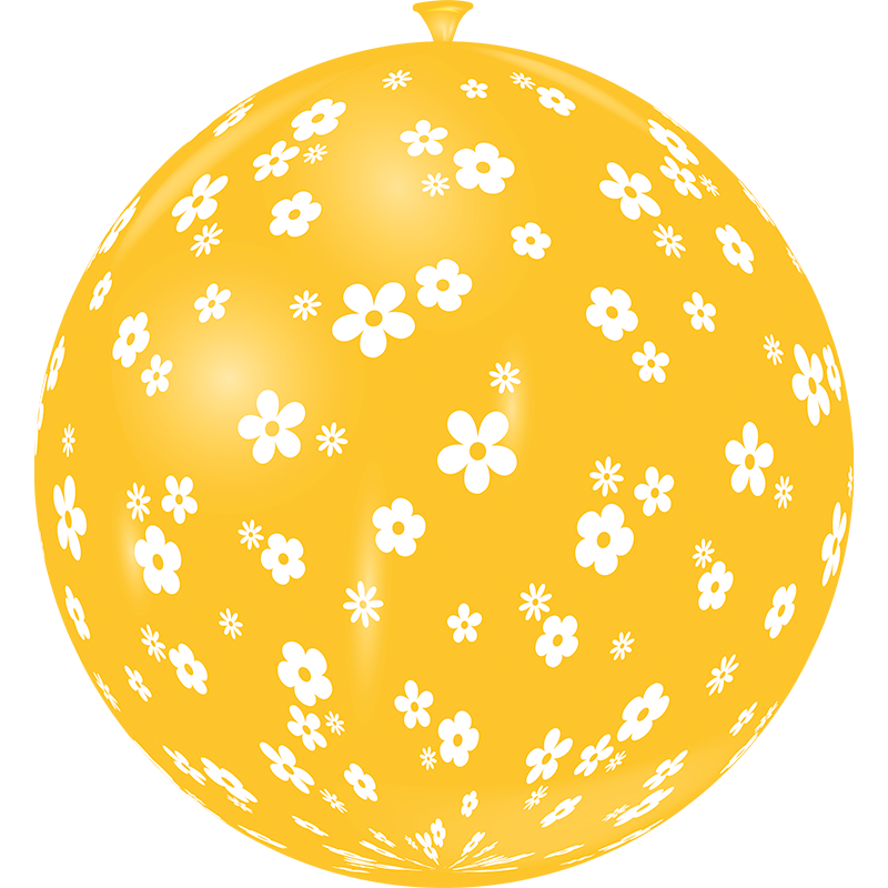 Featured image for “Ballon géant pâquerettes”