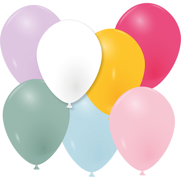 Ballons ambiance fleurie
