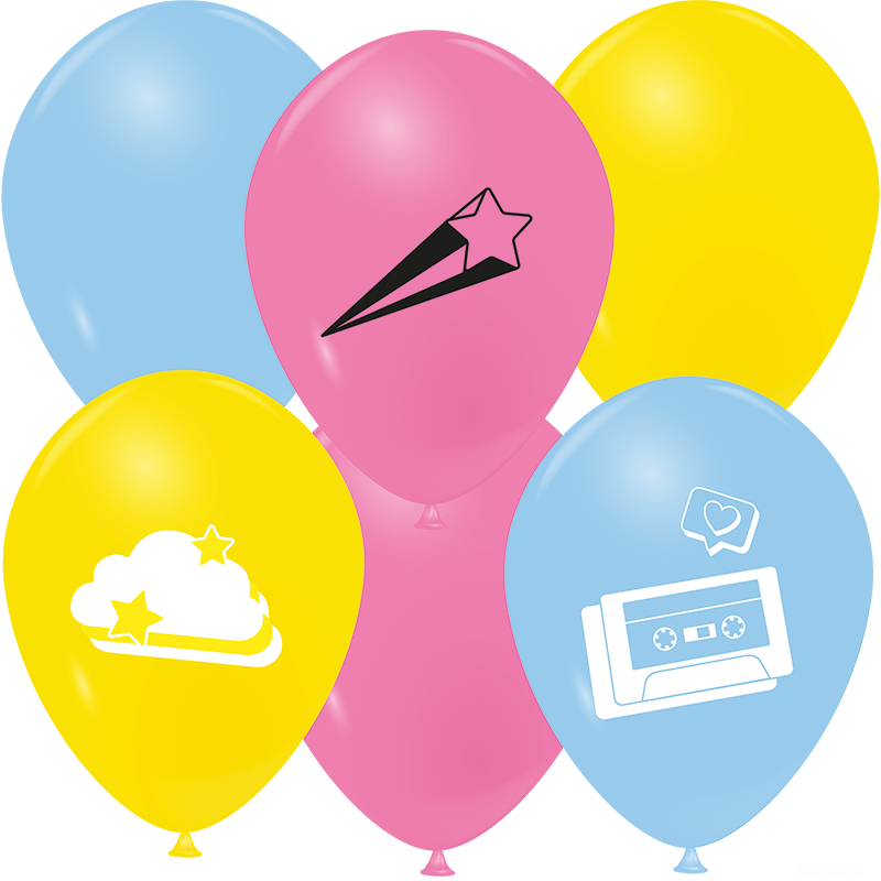 Featured image for “Ballons nostalgie 90's”