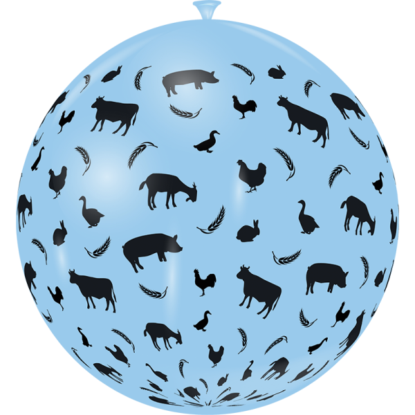 Ballon géant les amis de la prairie