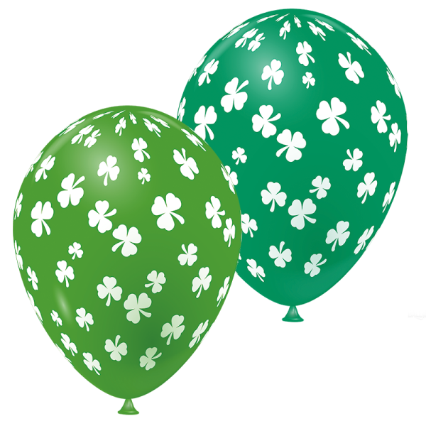 Ballon trèfles en fête