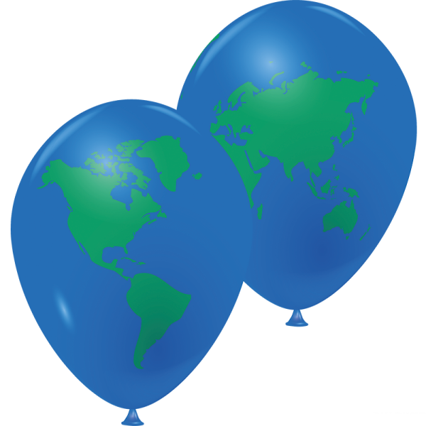 Ballon planisphère