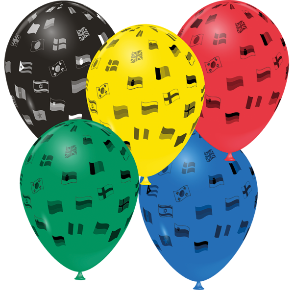 Ballon drapeaux