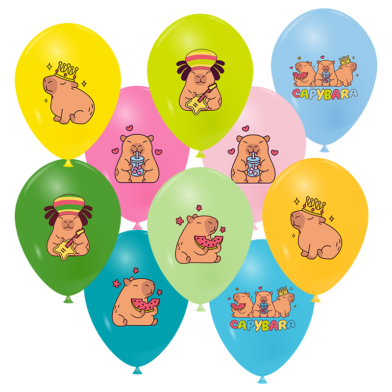 Featured image for “Ballons Capybara”