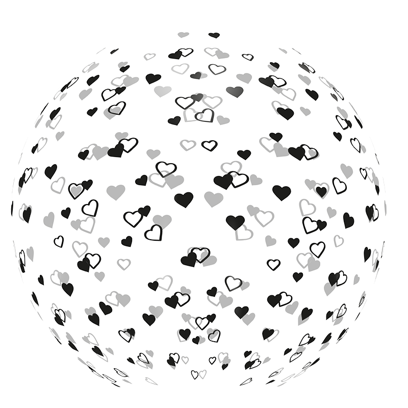 Featured image for “Ballon géant cristal coeurs”