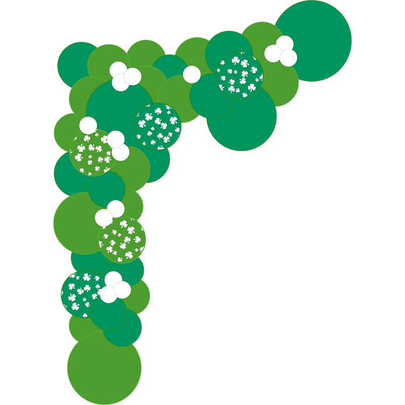 Featured image for “Guirlande organique Saint-Patrick”