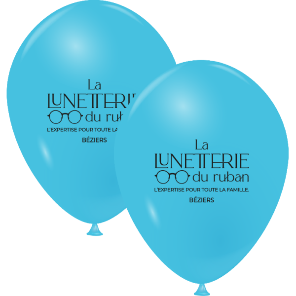 10 000 ballons opaques Ø30/34 cm | 2 Faces | 1 couleur