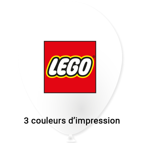 Ballon Ø 30/34 cm | 1 Face 3 Couleurs | Mini 1000 pièces