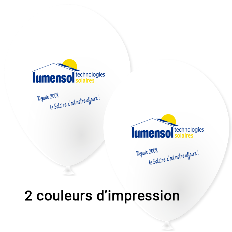 Featured image for “Ballon Ø 30/34 cm | 2 Faces 2 Couleurs | Mini 5000 pièces”