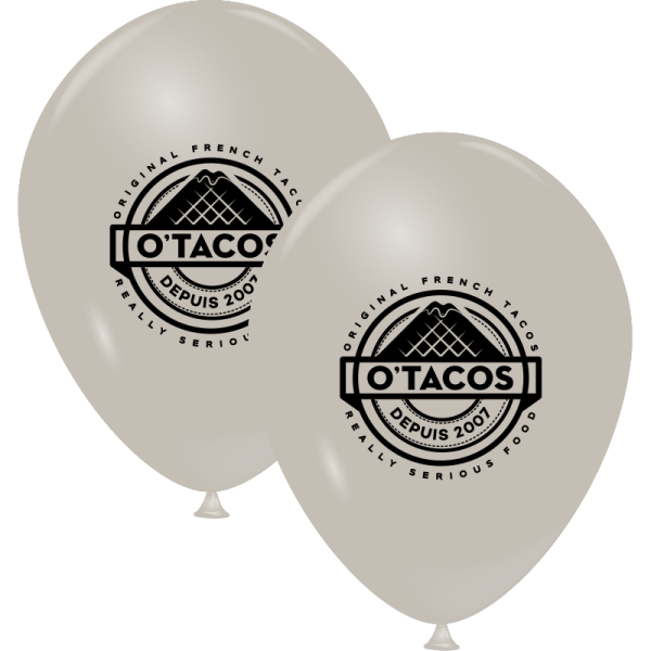 20 000 ballons opaques Ø 25/29 cm | 2 Faces | 1 couleur