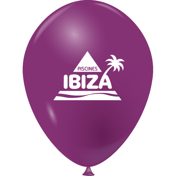 Ballon Ø 25/29 cm | 1 Face 1 Couleur | Mini 5000 pièces