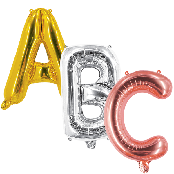 Ballon aluminium lettre
